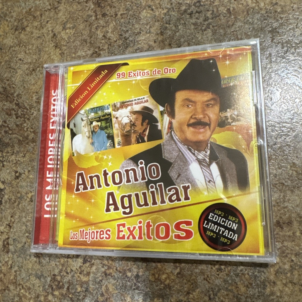 Antonio Aguilar Los Mejores Exitos Cd Brand New Sealed Edition Limitada